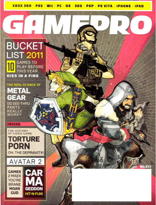 GamePro Issue 277 (October 2011) cover